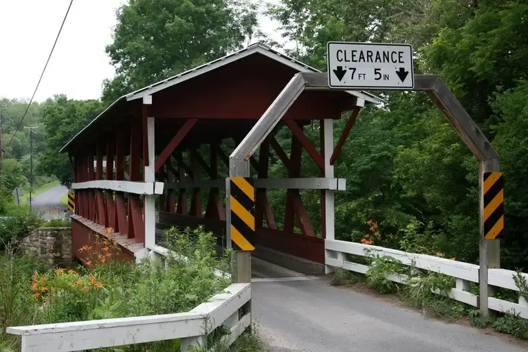 Colvin Covered Bridge in Schellsburg PA