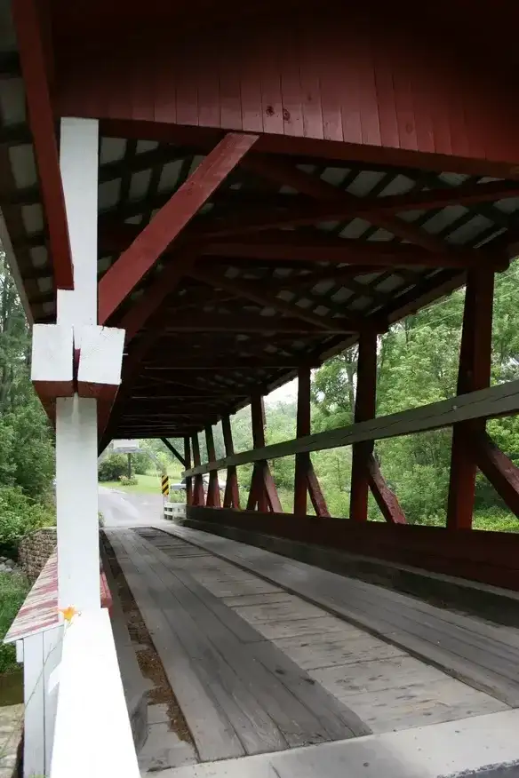 Colvin Covered Bridge in Schellsburg PA