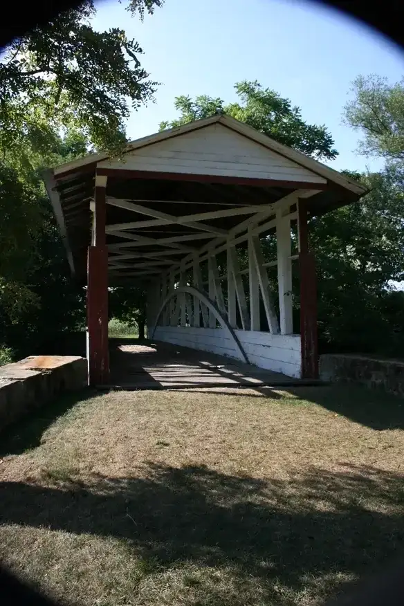 Dr. Knisley Covered Bridge in Fisherstown