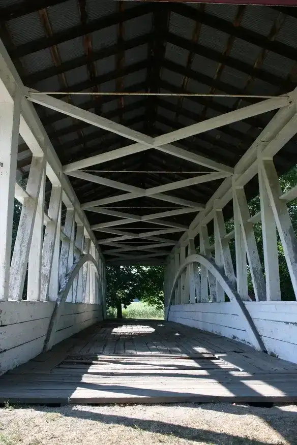 Dr. Knisley Covered Bridge in Fisherstown