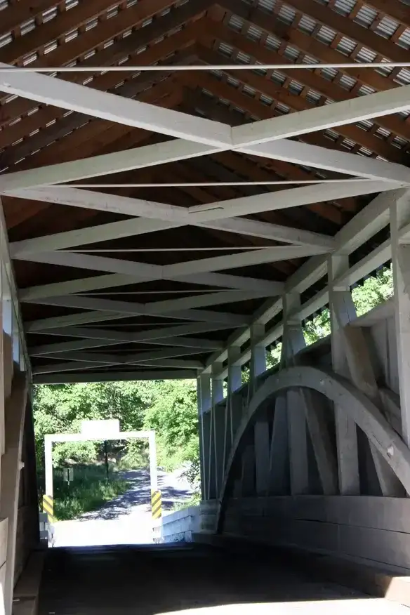 Hewitt Covered Bridge in Hewitt PA