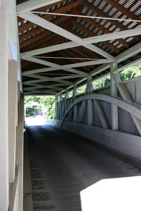 Hewitt Covered Bridge in Hewitt PA
